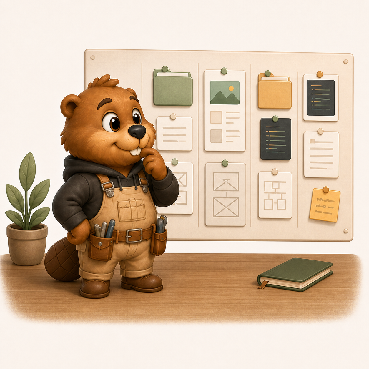 Patch reviews the work and its connected files